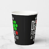 犬が私を避難所の愛犬家で見つけたおもしろい 紙コップ (右)