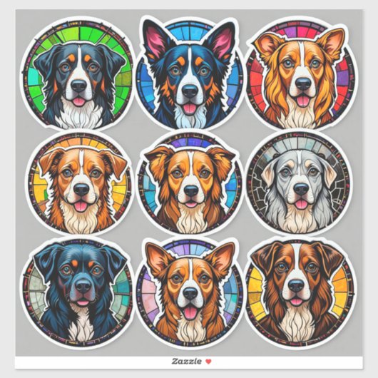 犬が種を生む シール (シート)