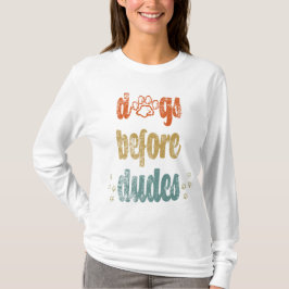 犬が糞をする |犬のオーナー最高ののギフト Tシャツ