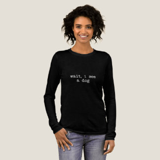 犬が見える トライブレンドTシャツ
