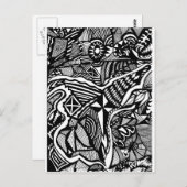 犬が見える ポストカード (正面/裏面)