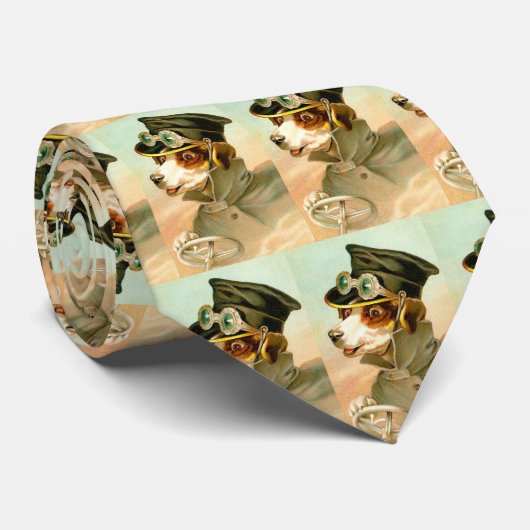 犬が運転する ネクタイ (ロール)