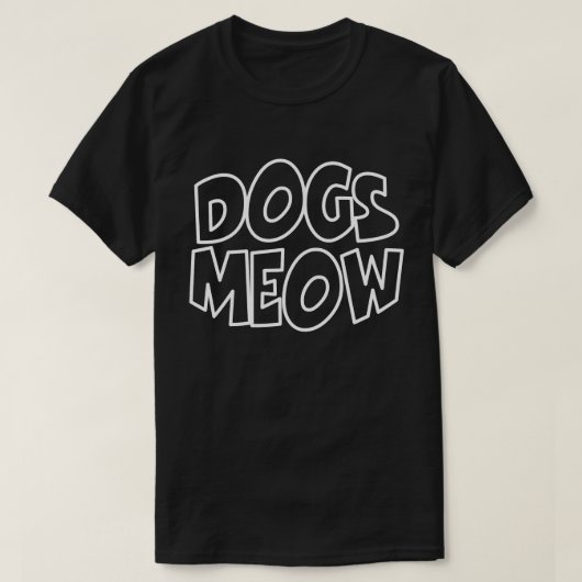 犬が鳴く Tシャツ (デザイン正面)