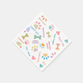 犬すごいパーティーナプキン スタンダードカクテルナプキン (角)