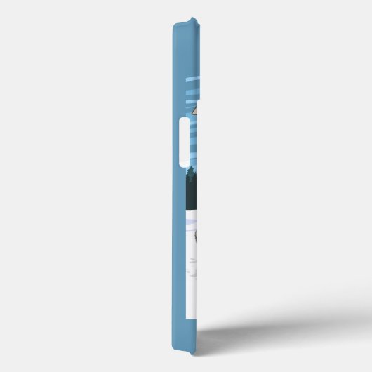 犬ぞりシーン – アラスカ,カッマイ Case-Mate iPhoneケース (裏面 / 右)