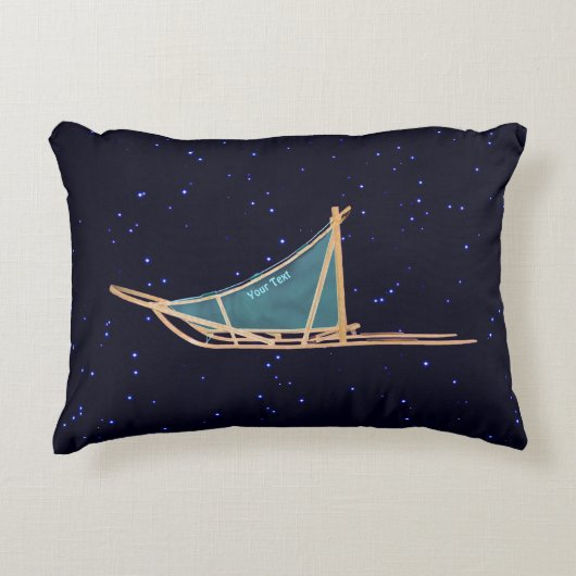 犬ぞり アクセントクッション (正面)