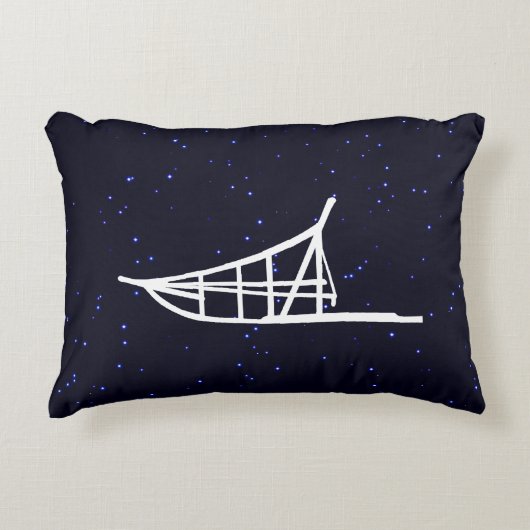 犬ぞり アクセントクッション (正面)