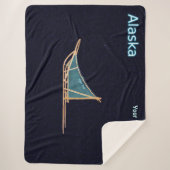 犬ぞり – アラスカ シェルパブランケット (正面)