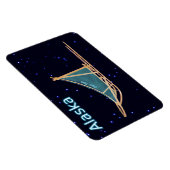 犬ぞり – アラスカ マグネット (右側)