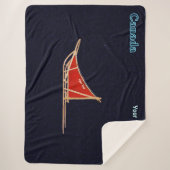 犬ぞり – カナダ シェルパブランケット (正面)