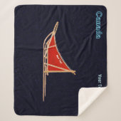 犬ぞり – カナダ シェルパブランケット (正面)