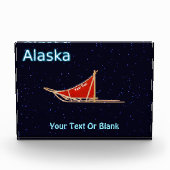 犬ぞり – カナダ フォトブロック (正面)