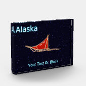 犬ぞり – カナダ フォトブロック (左)