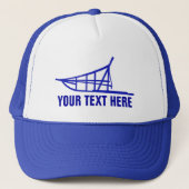 犬ぞり キャップ (正面)