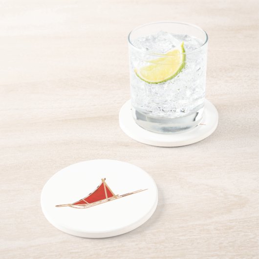 犬ぞり コースター (側面)