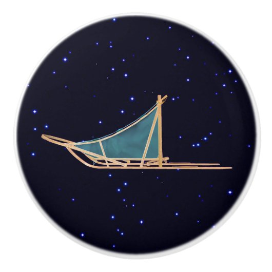 犬ぞり セラミックノブ (正面)