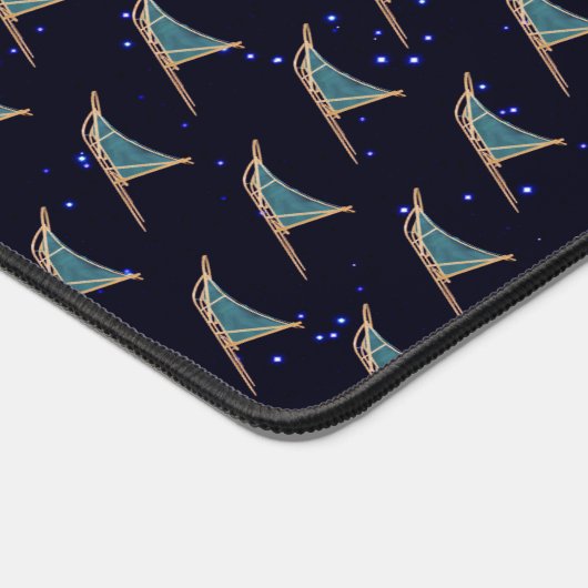 犬ぞり デスクマット (コーナー)