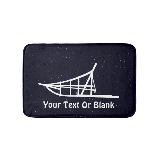 犬ぞり バスマット (正面)