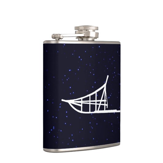 犬ぞり フラスク (右)