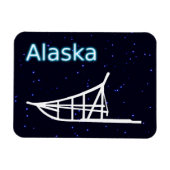 犬ぞり マグネット (横)