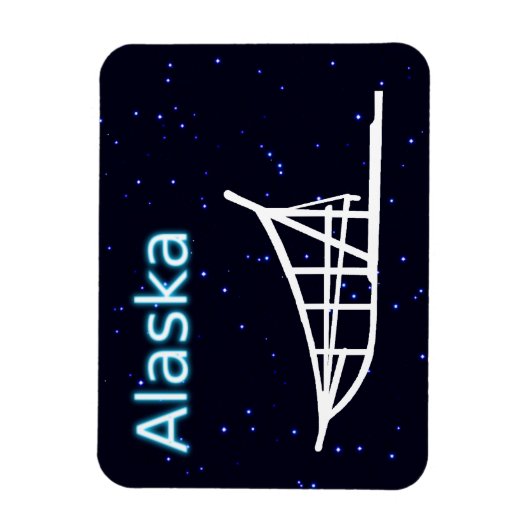 犬ぞり マグネット (縦)