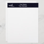 犬ぞり レターヘッド (正面/裏面)