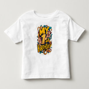 犬たちと私の1歳の誕生日 トドラーTシャツ