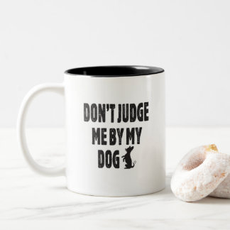 犬で判断するな ツートーンマグカップ