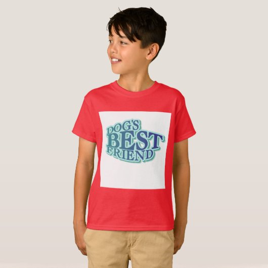 犬で親友のTシャツおよびギフト Tシャツ (正面フル)