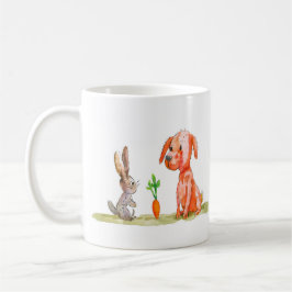犬とうさぎのイースター コーヒーマグカップ
