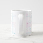 犬とかわいい柄 ジャンボコーヒーマグカップ (裏面)