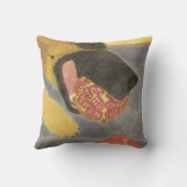犬とざくろの枕 クッション (裏面)