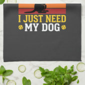 犬とのセラピーが必要なの キッチンタオル (折り畳み)