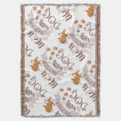 犬との生活が良い引用文おもしろいchihuahua スローブランケット (正面縦)