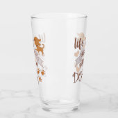 犬との生活が良い引用文おもしろいchihuahua タンブラーグラス (左)