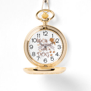 犬との生活が良い引用文おもしろいchihuahua 腕時計