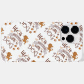 犬との生活が良い引用文おもしろいchihuahua Case-Mate iPhoneケース (裏面 (横))