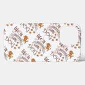 犬との生活が良い引用文おもしろいchihuahua Case-Mate iPhoneケース (裏面 (横))