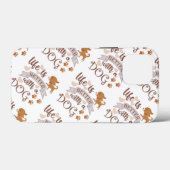 犬との生活が良い引用文おもしろいchihuahua Case-Mate iPhoneケース (裏面 (横))