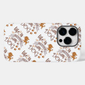 犬との生活が良い引用文おもしろいchihuahua Case-Mate iPhoneケース (裏面 (横))