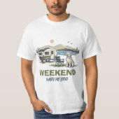 犬との週末 Tシャツ (正面)