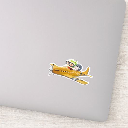 犬との飛行冒険 シール (詳細)