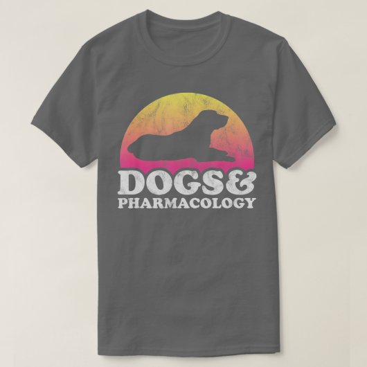 犬とクリベッジメンズまたは女性の犬2 Tシャツ (デザイン正面)