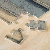 犬とクール奇妙なバニージグソーパズル ジグソーパズル (側面)