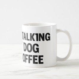 犬とコーヒーだけに話しかける コーヒーマグカップ