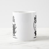 犬とコーヒーで走る ジャンボコーヒーマグカップ (正面)