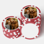 犬とコーヒー ポーカーチップ (積み重ね)