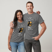 犬とスコッチのTシャツに気が散りやすい Tシャツ (ユニセックス)