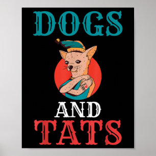 犬とタッツインクタトゥー恋人 ポスター