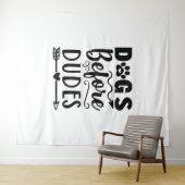 犬とダデス タペストリー (インサイチュ(横))